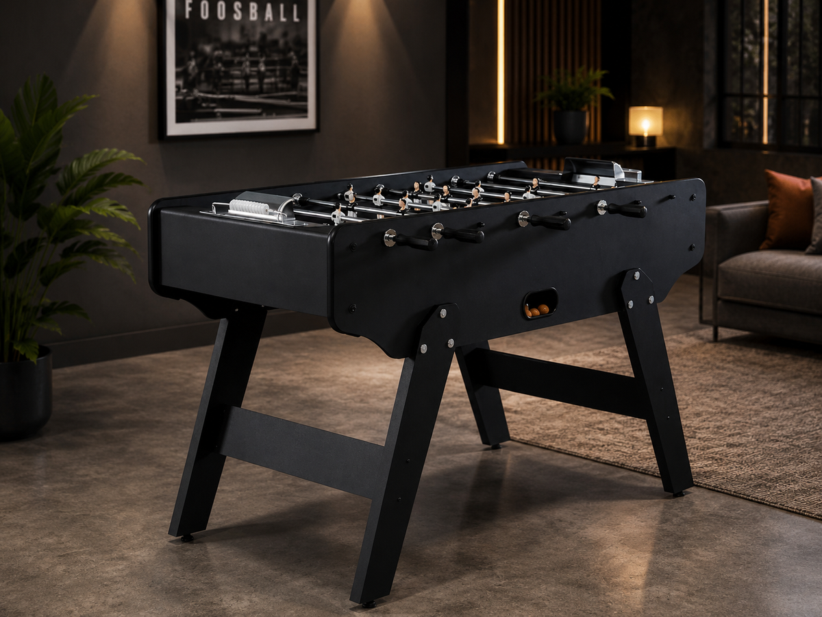 Baby Foot Le Black : Design Bistrot Noir Mat